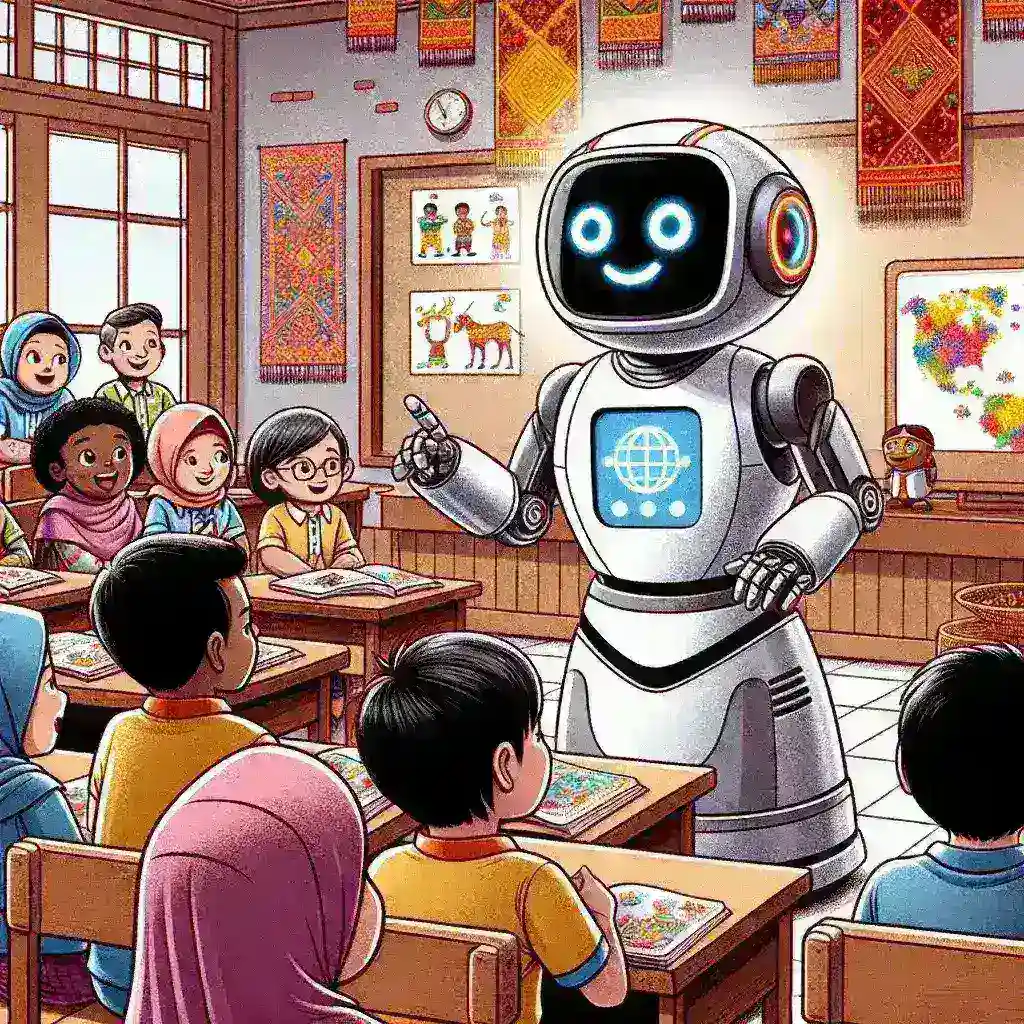 Startup Edtech Indonesia Perkenalkan Robot Tutor Pintar di Kelas